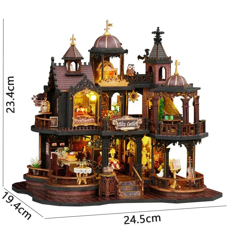 Eltz Castle Book Nook - dimensions