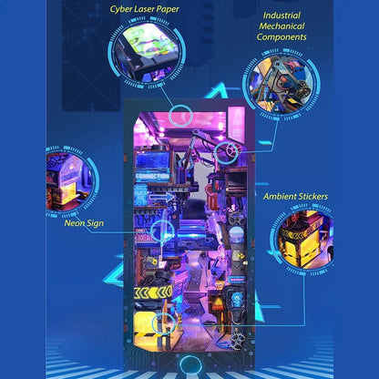 Endless Dimensions Book Nook - features