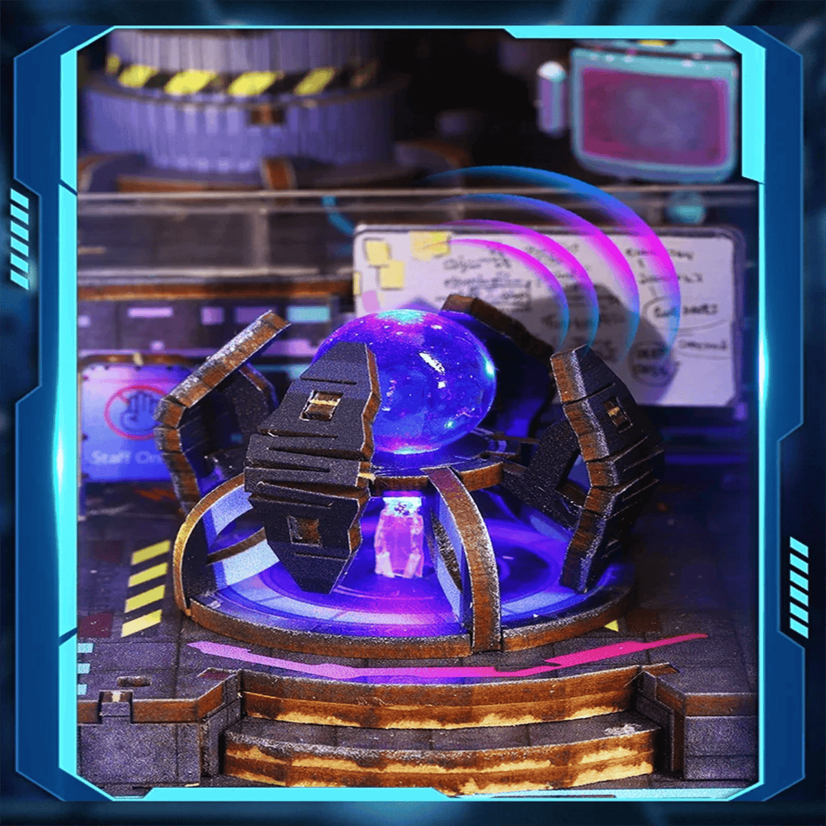 Energy Lab Book Nook - blue core