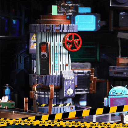 Energy Lab Book Nook - machinery