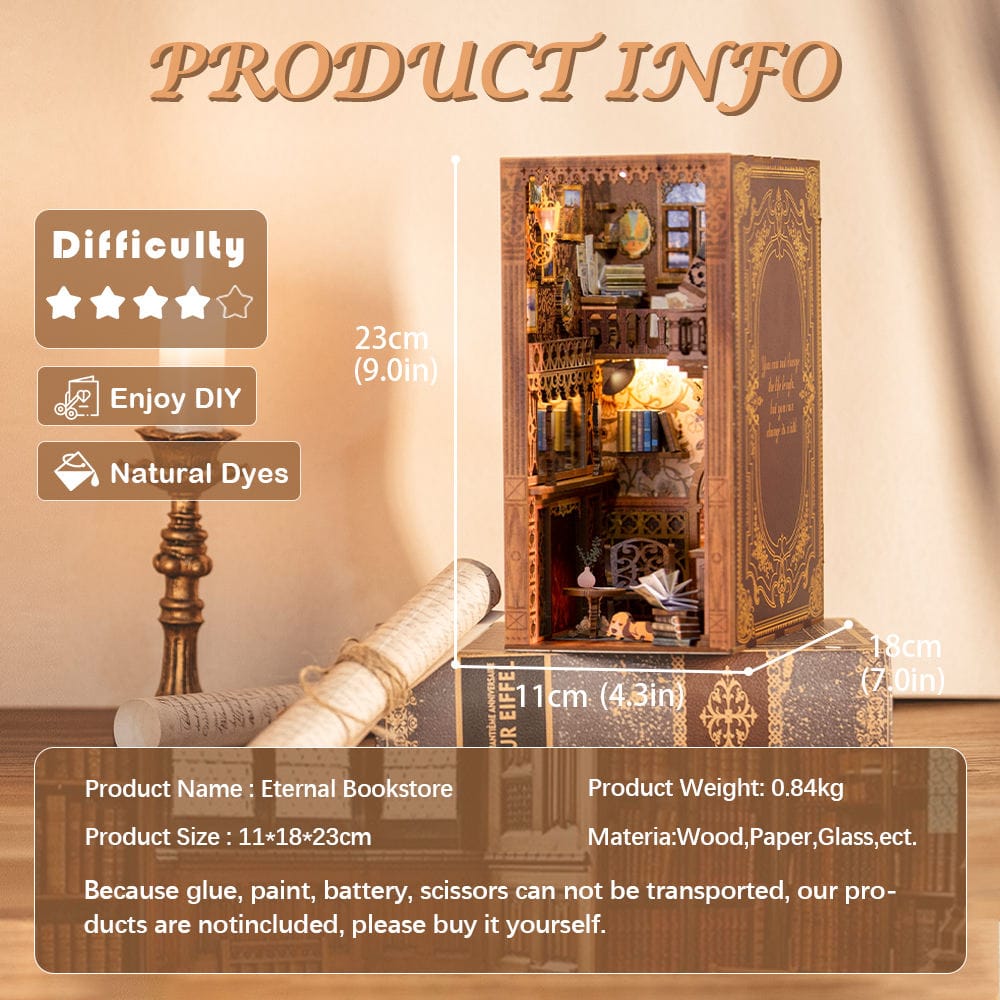 Eternal Bookstore a DIY Book Nook Kit