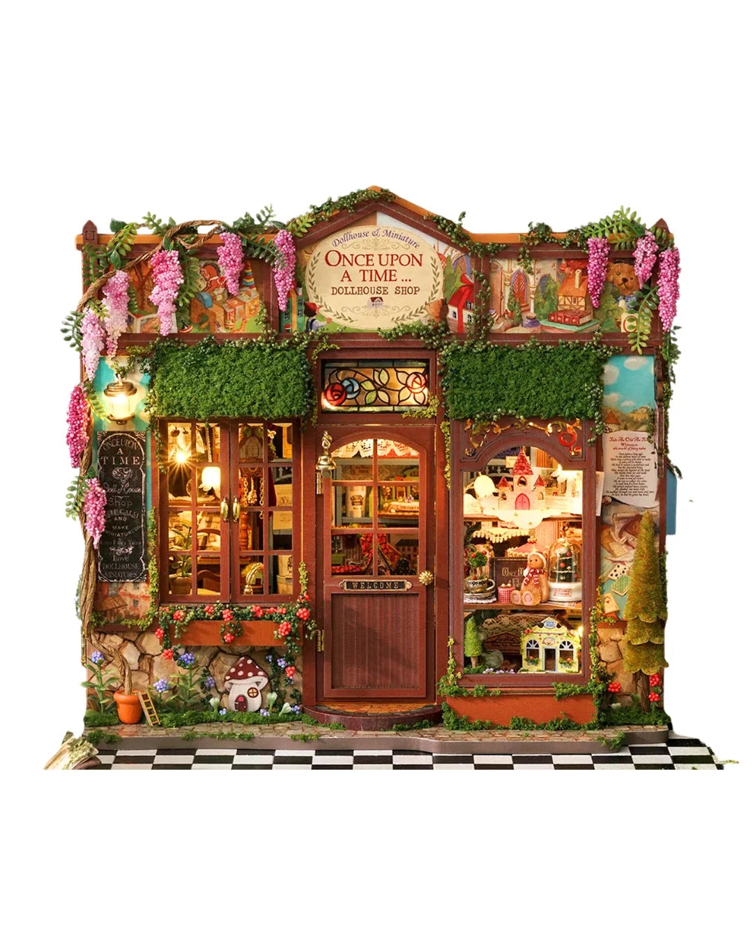 Fairy-Tale Wonderhouse Book Nook - front view