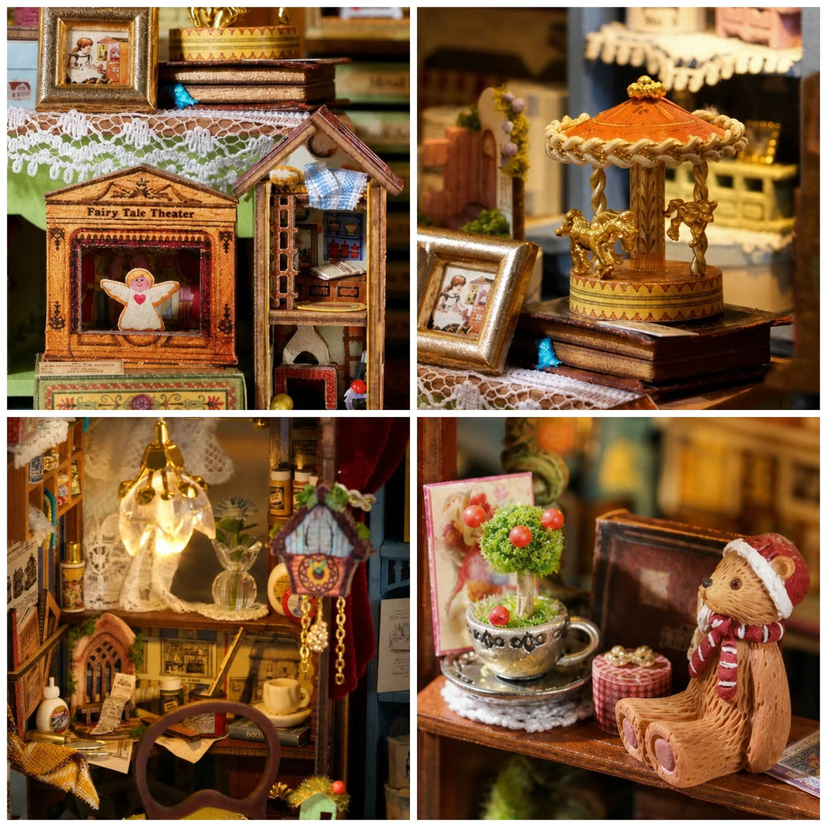Fairy-Tale Wonderhouse Book Nook - product details