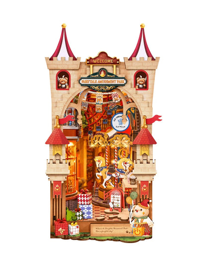 Fairytale Amusement Park Book Nook - front view