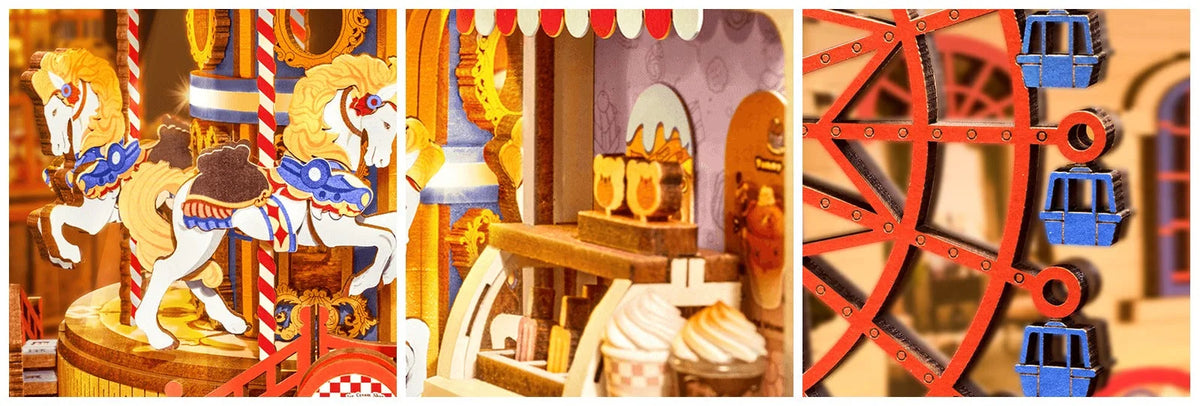 Fairytale Amusement Park Book Nook - product details