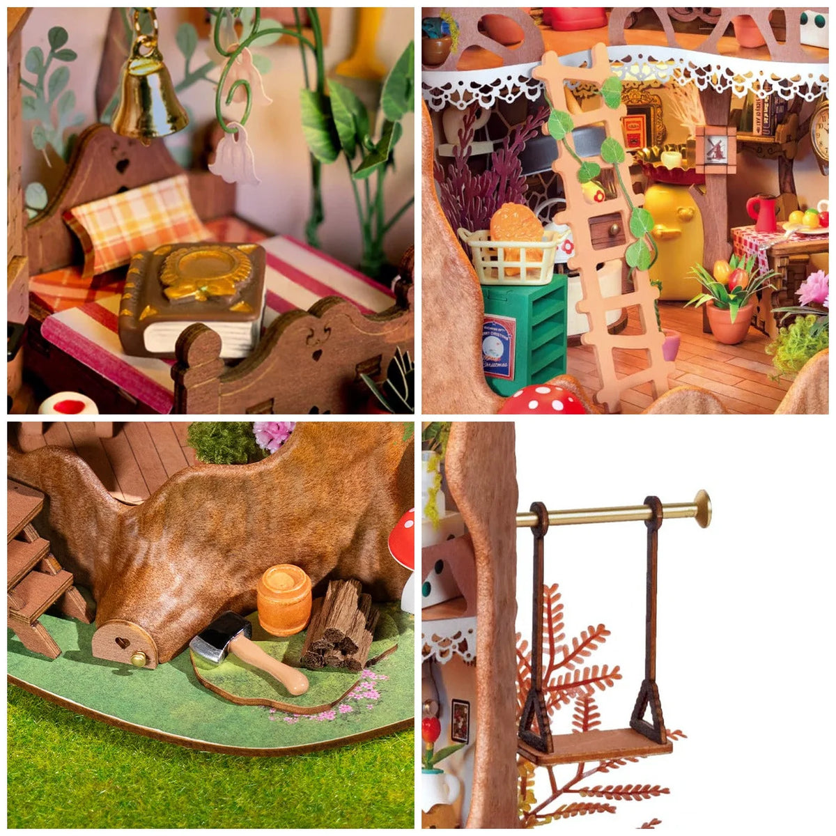 Fairytale Tree House Book Nook - product details