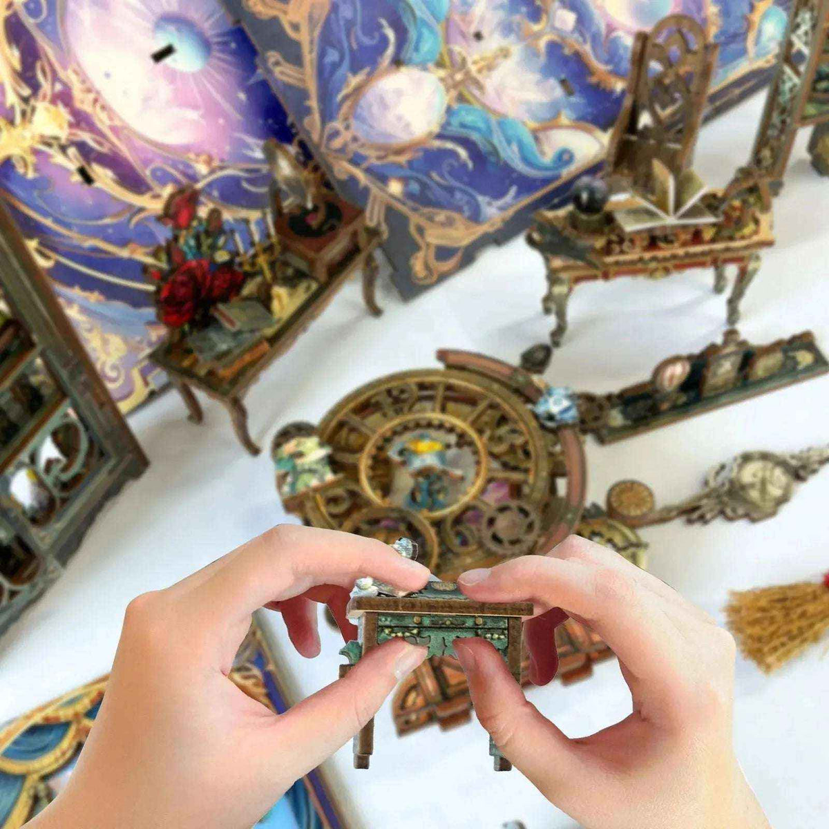 Fantasy Store Book Nook - assembly