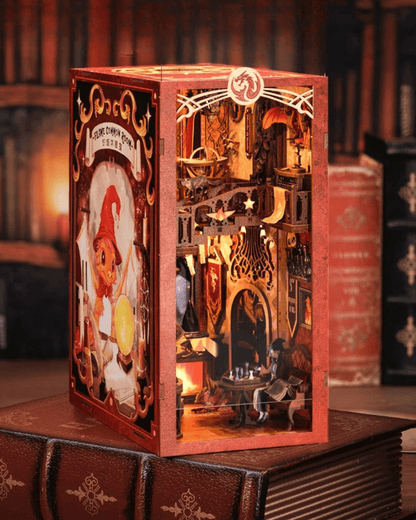 Flame Common Room Book Nook