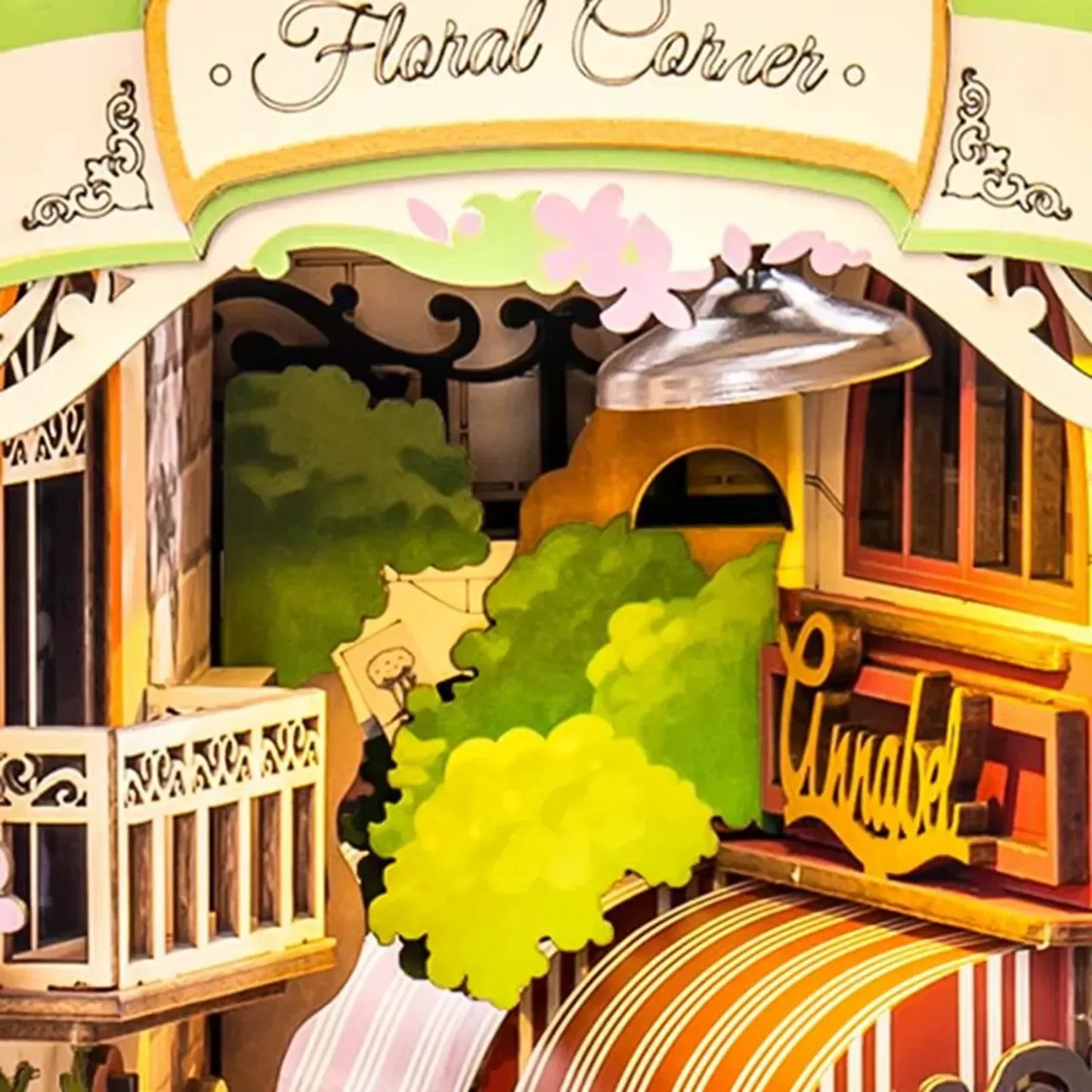 Floral Corner Book Nook (Flower Shop) - 164 pcs