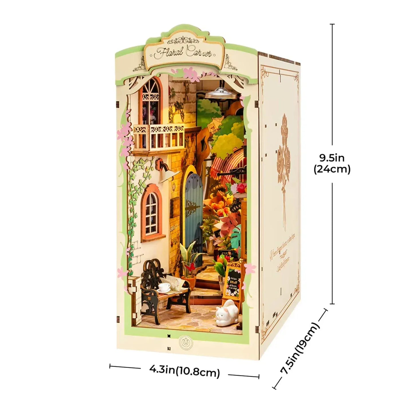 Floral Corner Book Nook (Flower Shop) - 164 pcs