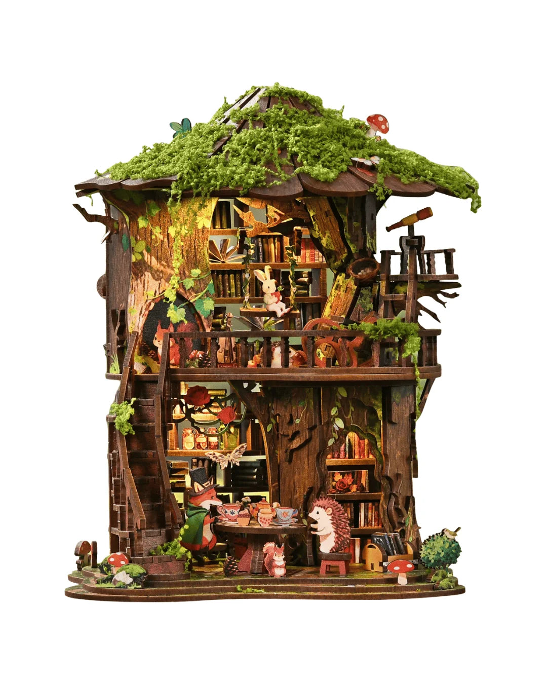 Forest Tea Book Club Book Nook - front view