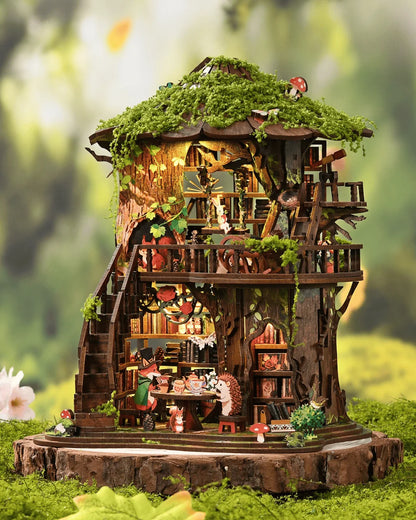 Forest Tea Book Club Book Nook - side view