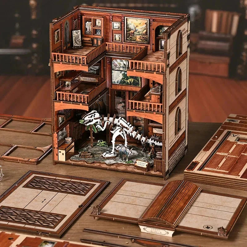 Fossil Museum Book Nook - assembly