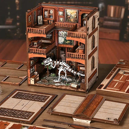 Fossil Museum Book Nook - assembly