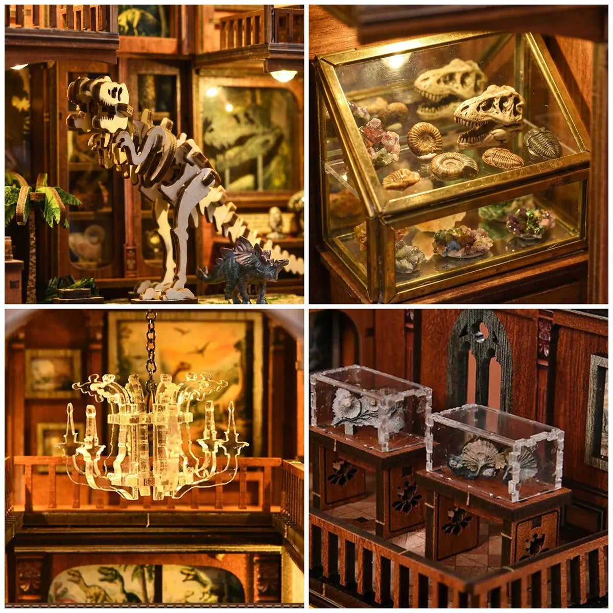 Fossil Museum Book Nook - product details