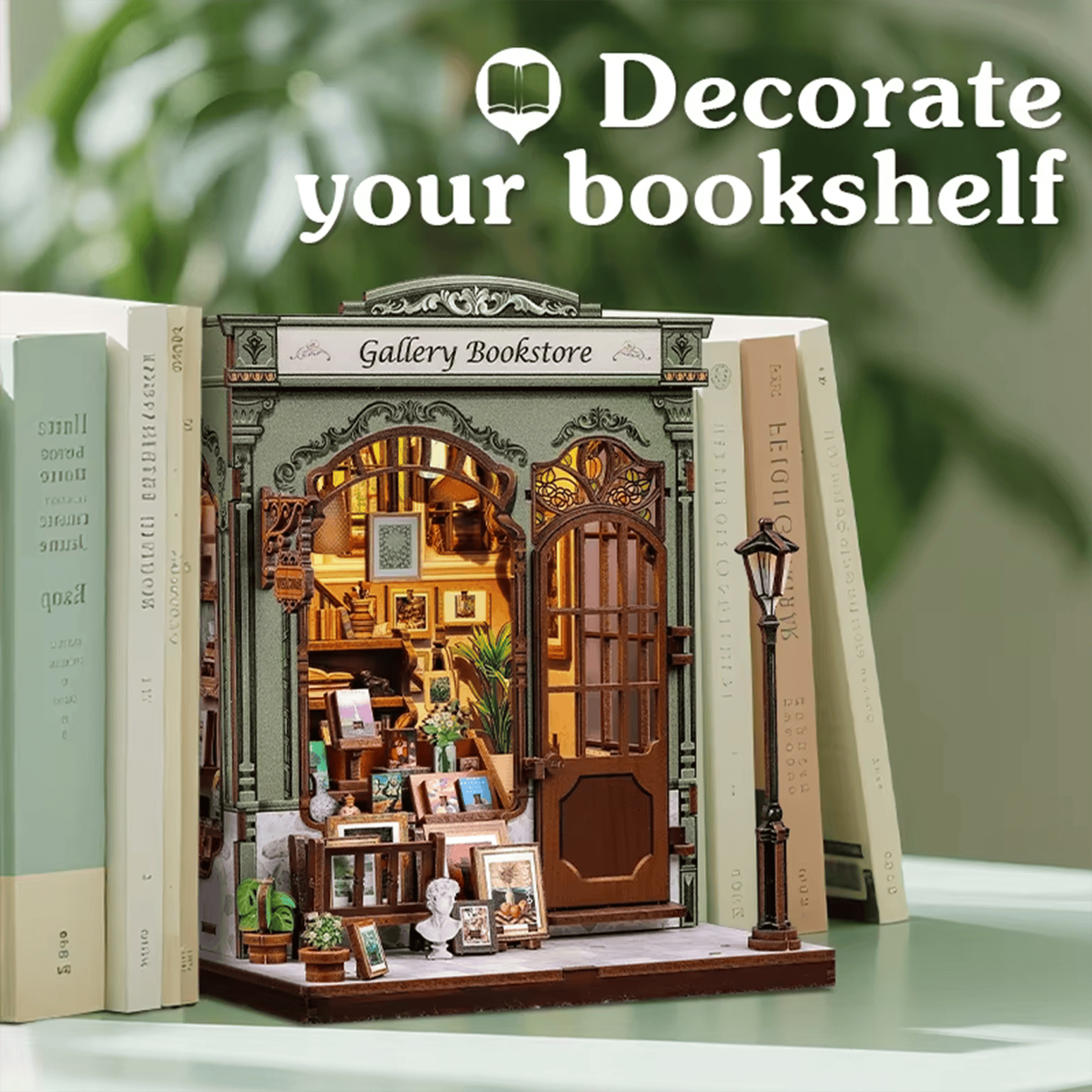 Gallery Bookstore Miniature House - 246 pcs