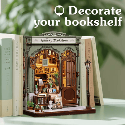 Gallery Bookstore Miniature House - 246 pcs