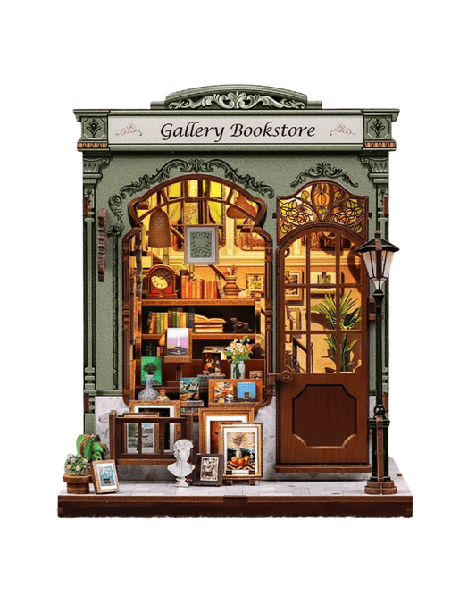 Gallery Bookstore Miniature House - 246 pcs