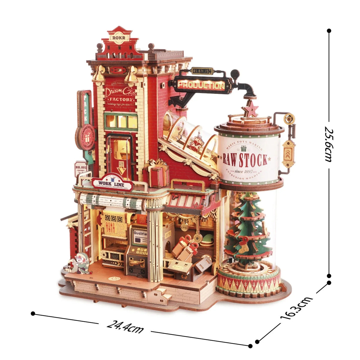 Gift Factory Book Nook - dimensions