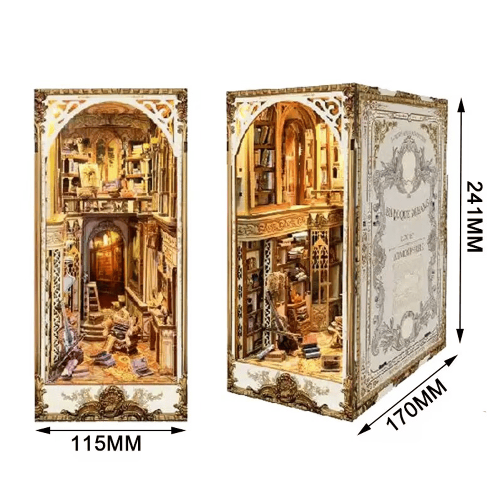 Gorgeous Manor Book Nook - Palace Library | 403 pcs