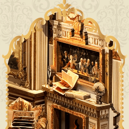 Gorgeous Manor Book Nook - Palace Library | 403 pcs