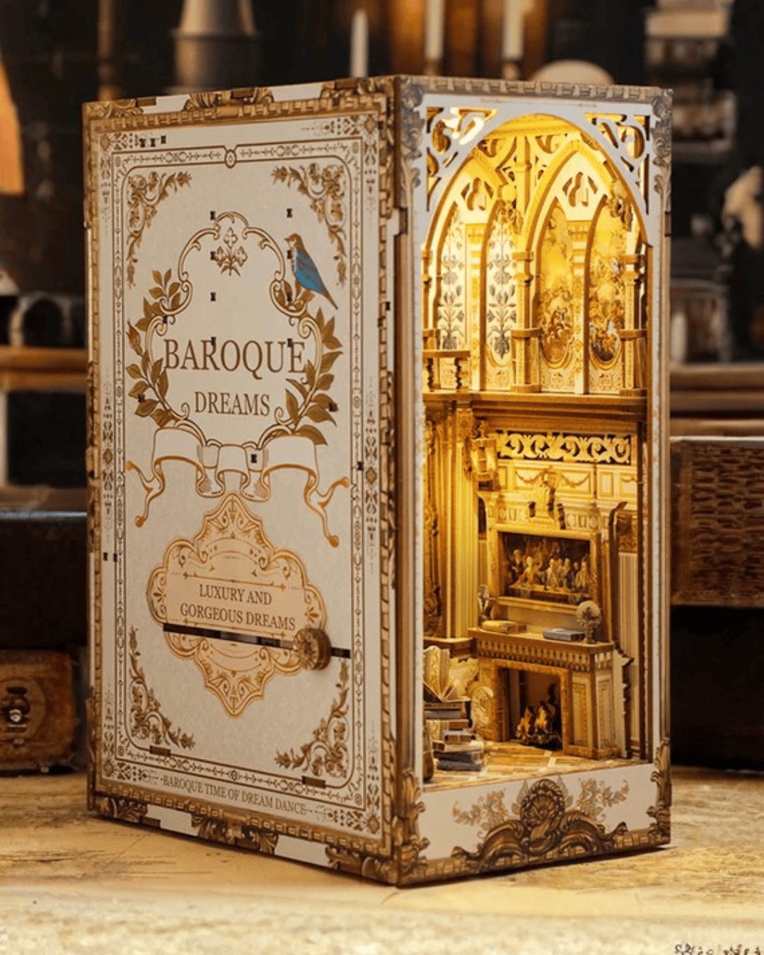 Gorgeous Manor Book Nook - Palace Library | 403 pcs