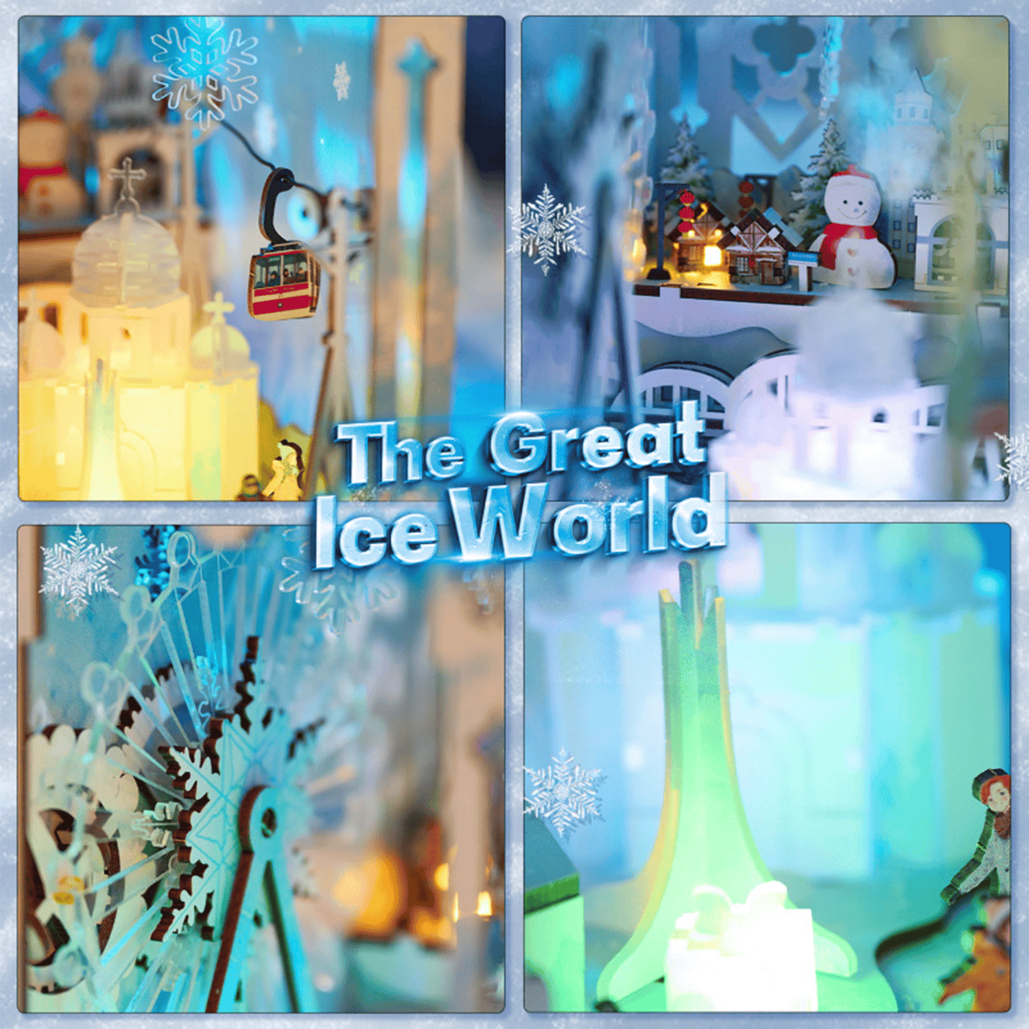 The Great Ice World Book Nook product details