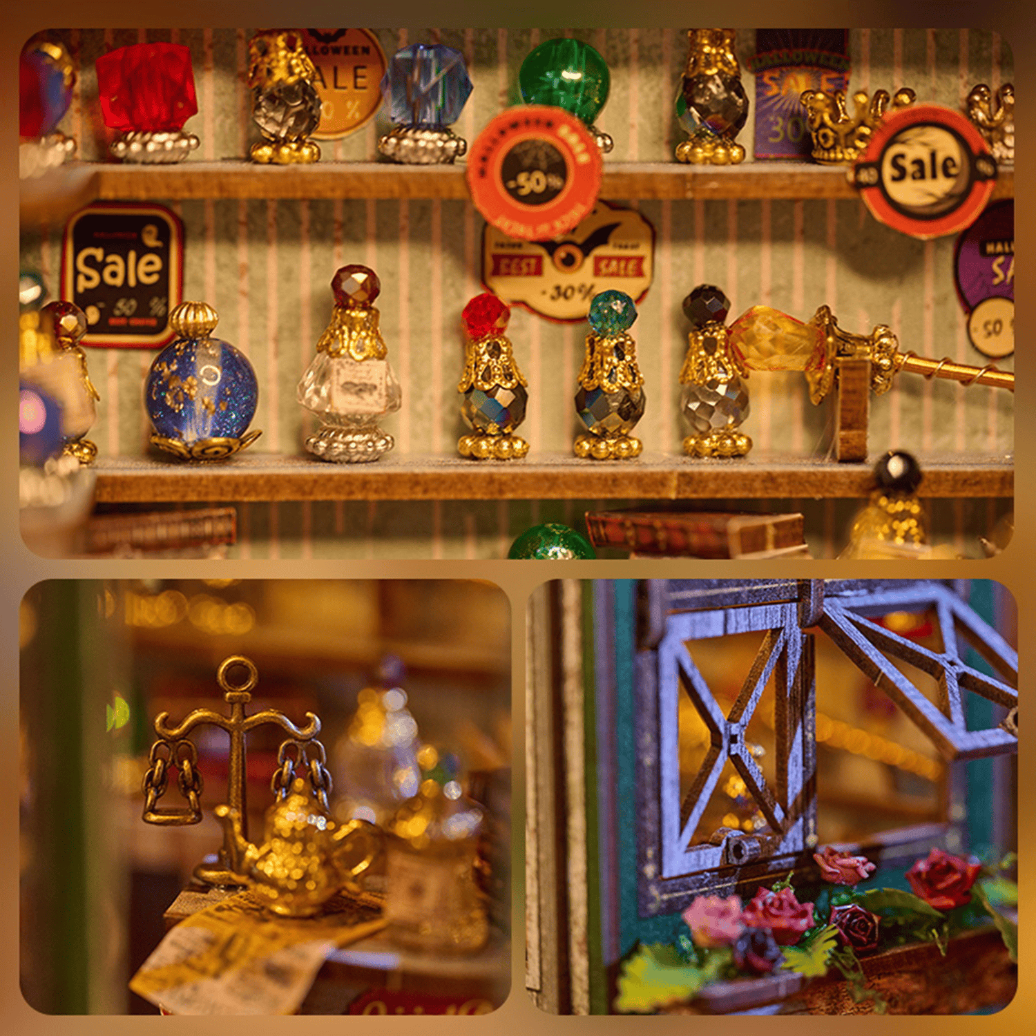 Green Magic Shop Miniature House product details