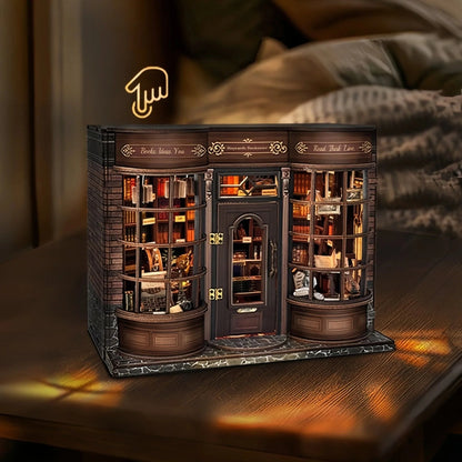 Hoggor Bookstore Book Nook - touch sensor