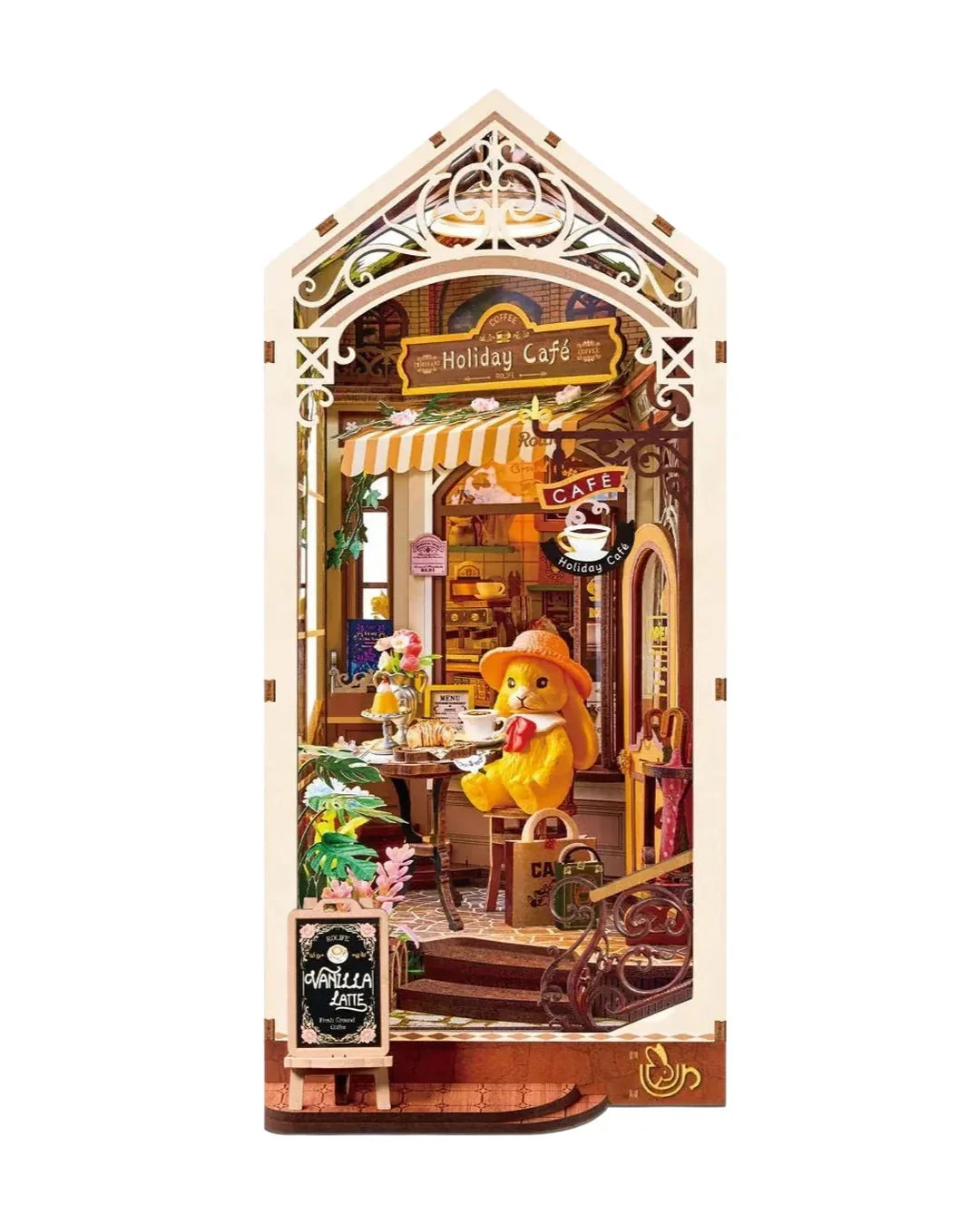 Holiday Café Book Nook - front view