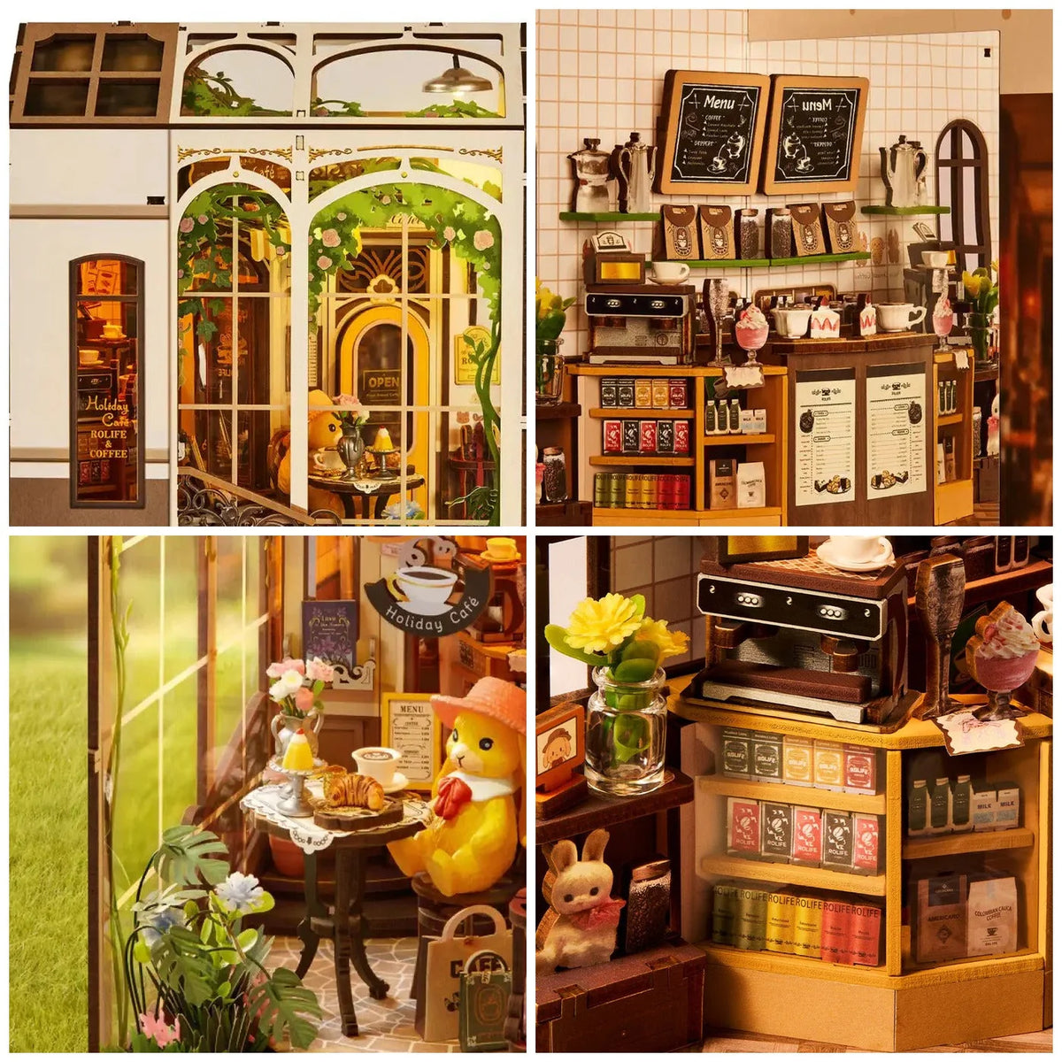 Holiday Café Book Nook - product details