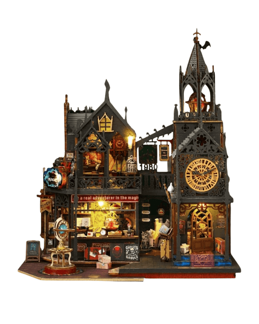 Holo Magic City Miniature House - front view