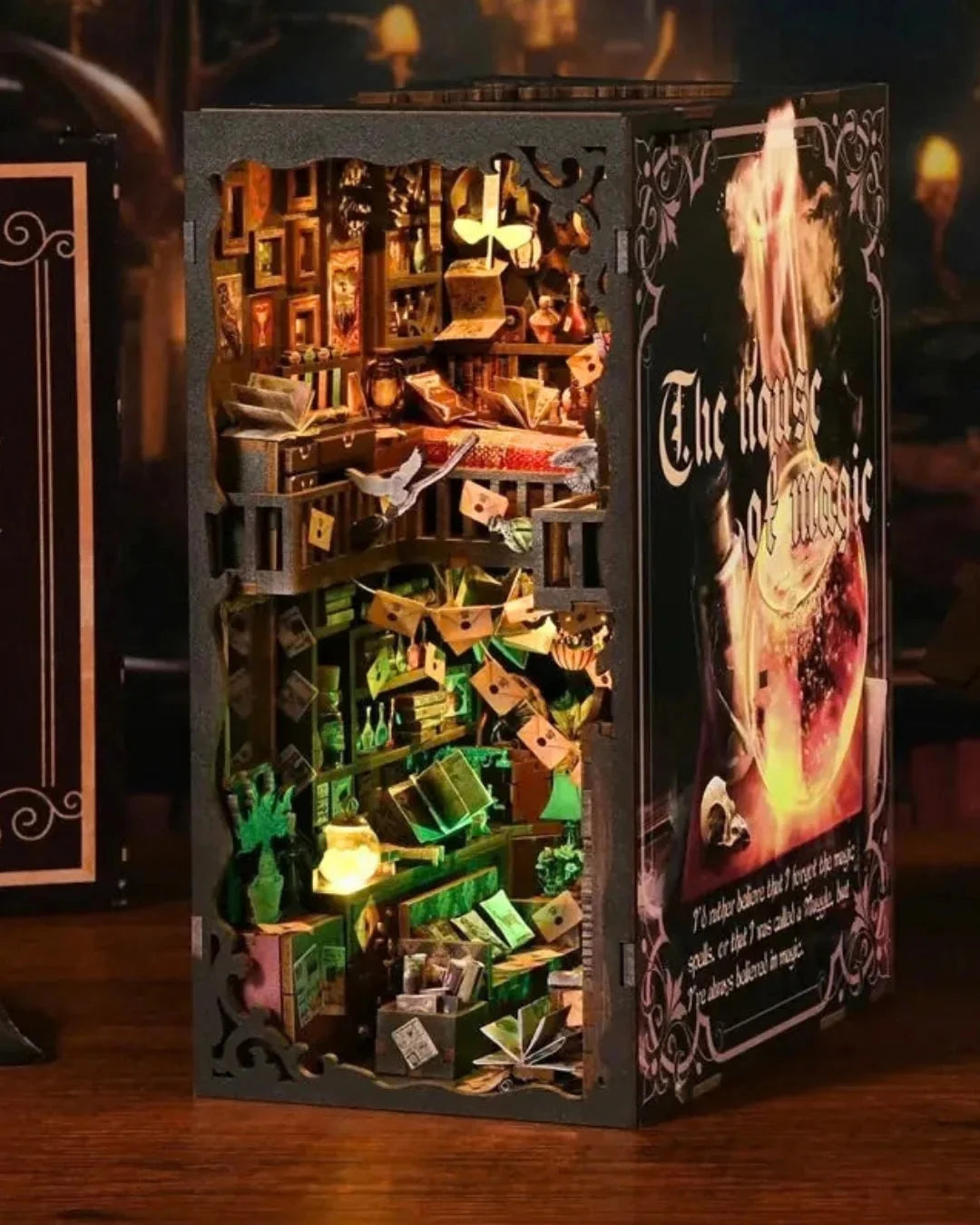The House of Magic Book Nook - side view