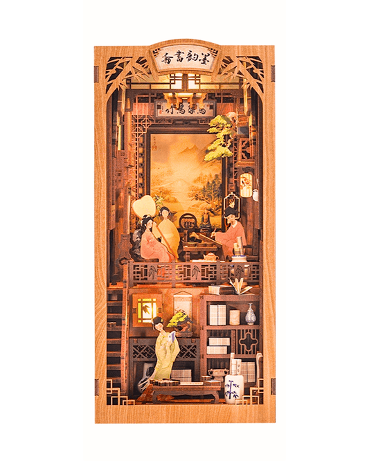 Traditional Chinese bookstore Book Nook Kit