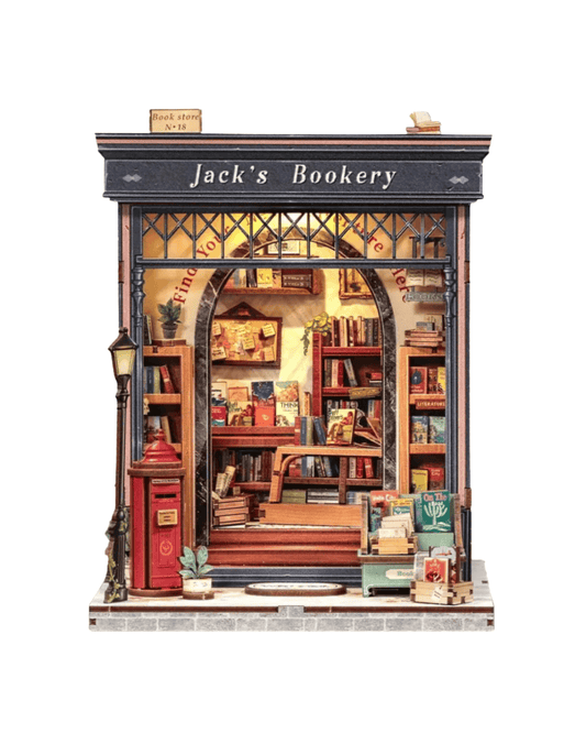 Jack's Bookery Miniature House (with LED) - 330 pieces