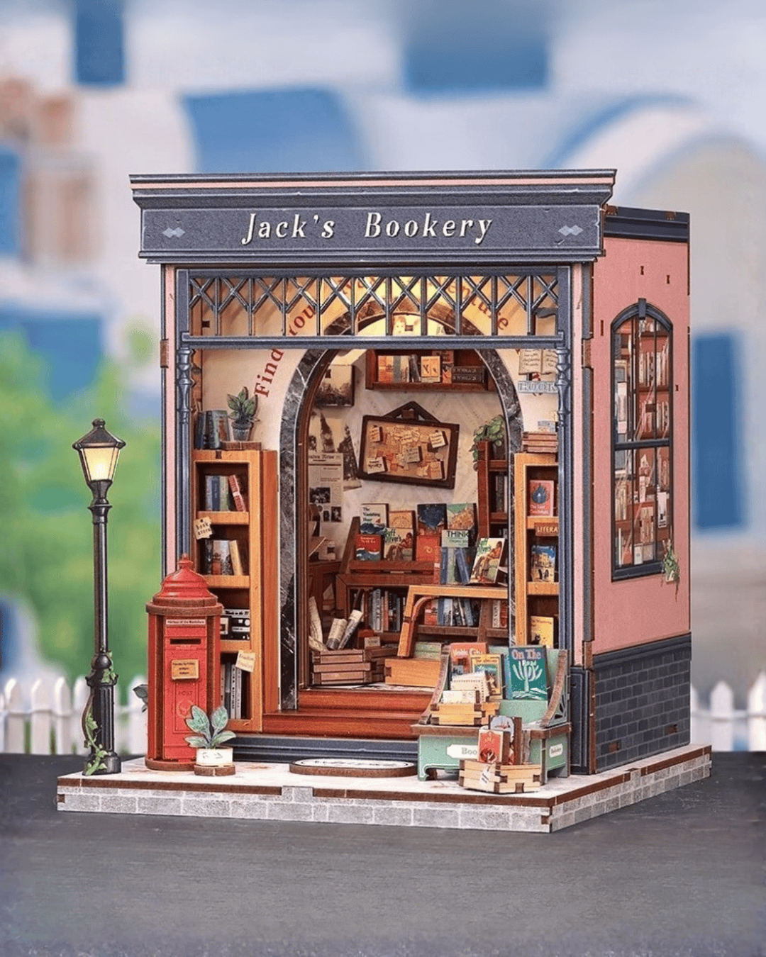 Jack's Bookery Miniature House (with LED) - 330 pieces