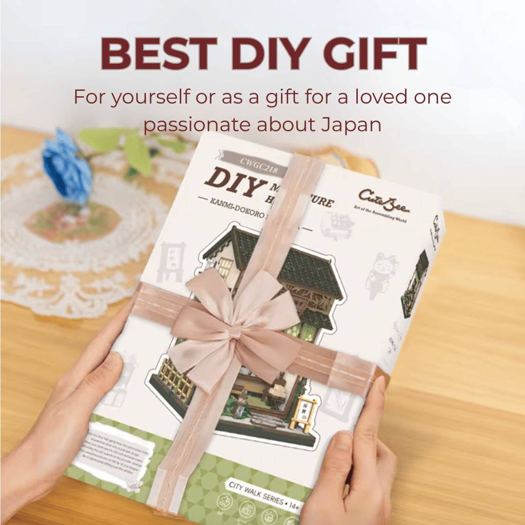 Japanese Sweets Shop - DIY Miniature house Kit