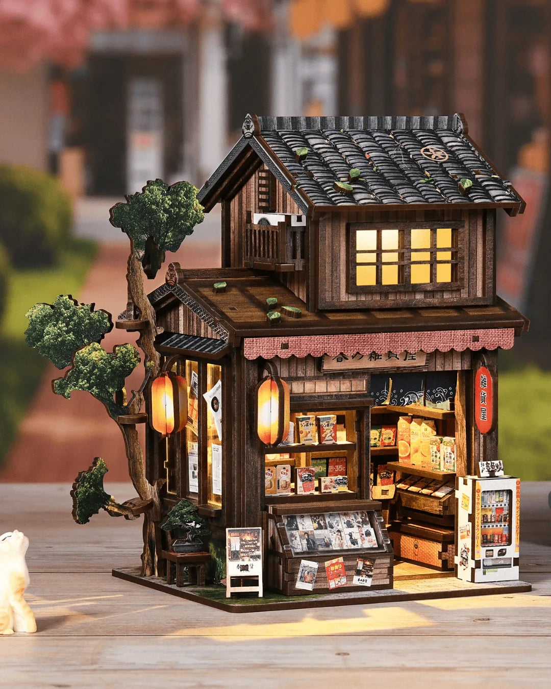 Kasuga Grocery Store Book Nook - side view