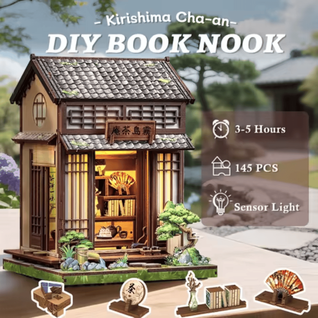 Japanese Tea House - DIY Miniature Dollhouse