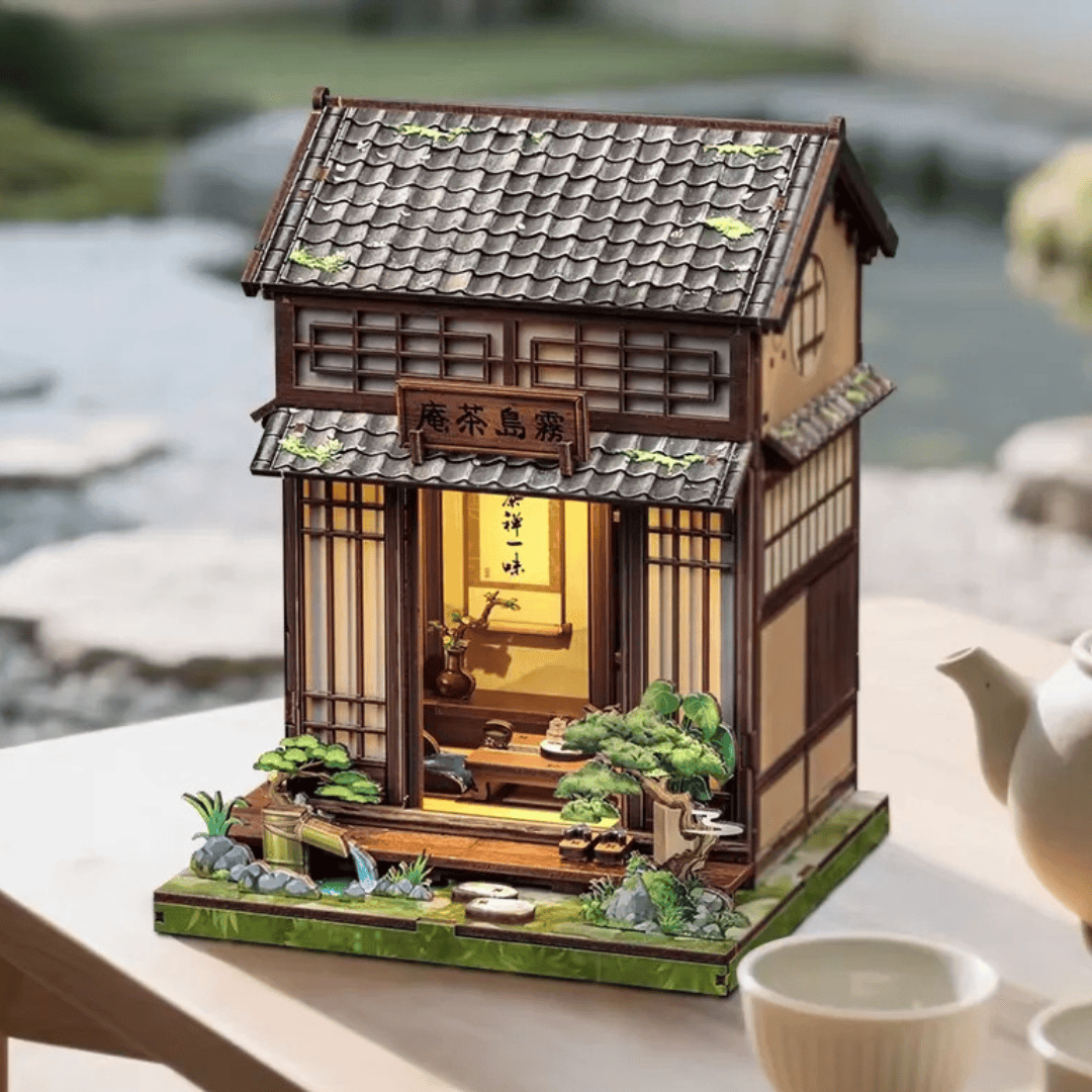 Japanese Tea House - DIY Miniature Dollhouse