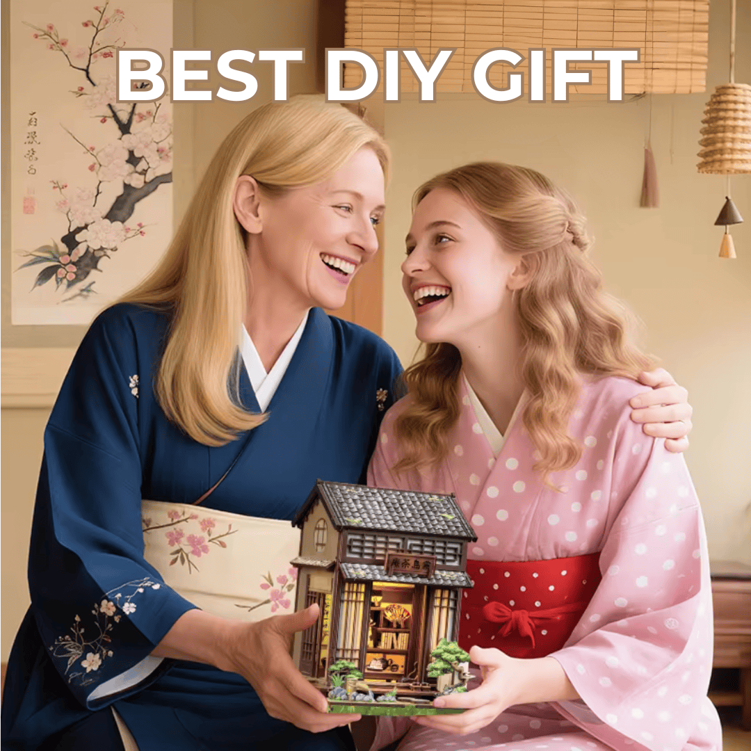 Japanese Tea House - DIY Miniature Dollhouse