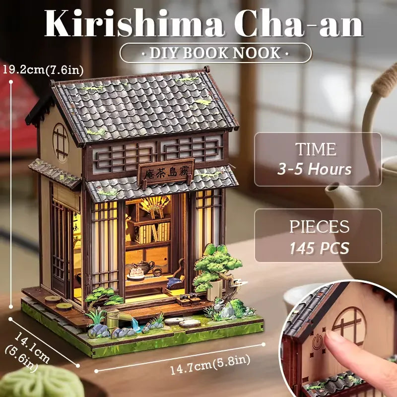 Japanese Tea House - DIY Miniature Dollhouse