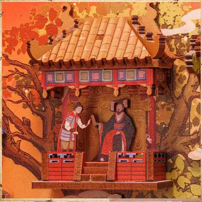 Mulan Legend-Inspired Book Nook (298 pcs)