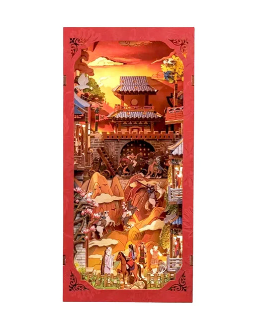 Mulan Legend-Inspired Book Nook (298 pcs)