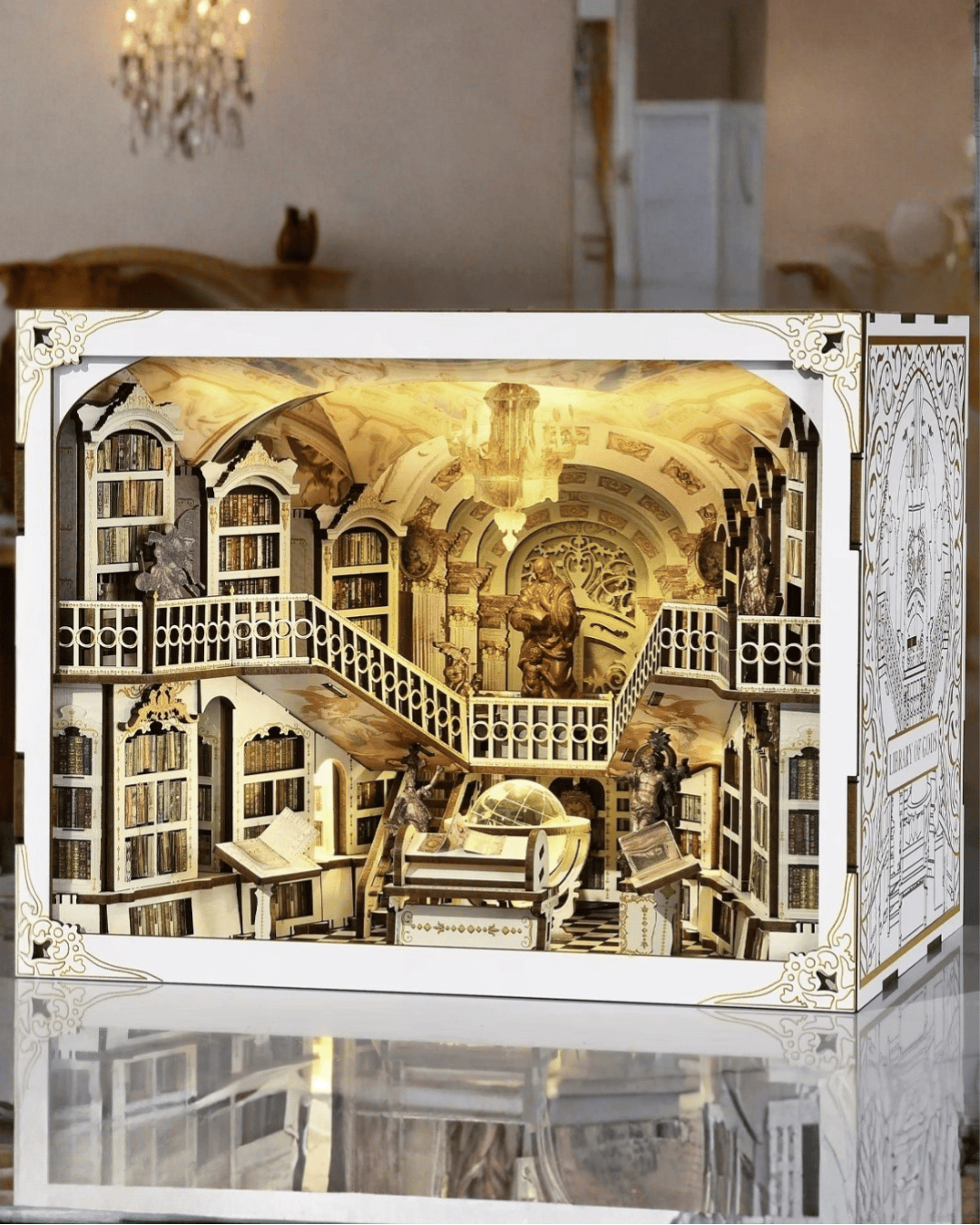 Library of Gods Max Book Nook - Admont Abbey | 314 pcs