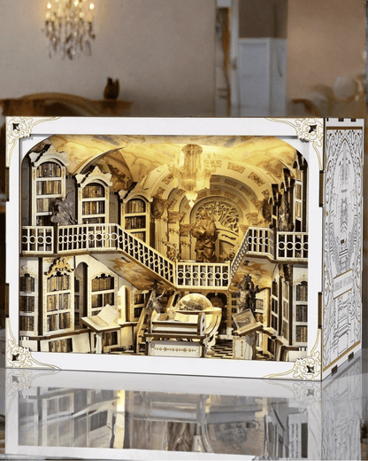 Library of Gods Max Book Nook - Admont Abbey | 314 pcs
