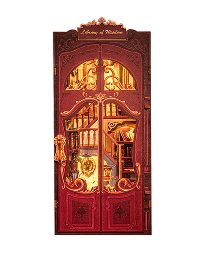 Library of Wisdom - DIY Wooden Book Nook