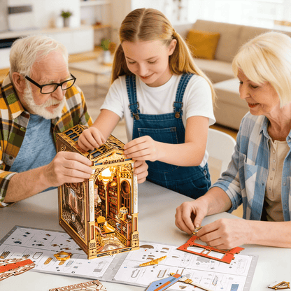 Library of Wonders Book Nook - family building