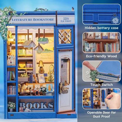 Literature Bookstore Book Nook - features