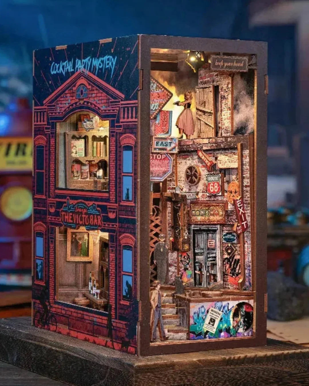 The Long Goodbye Book Nook - side view